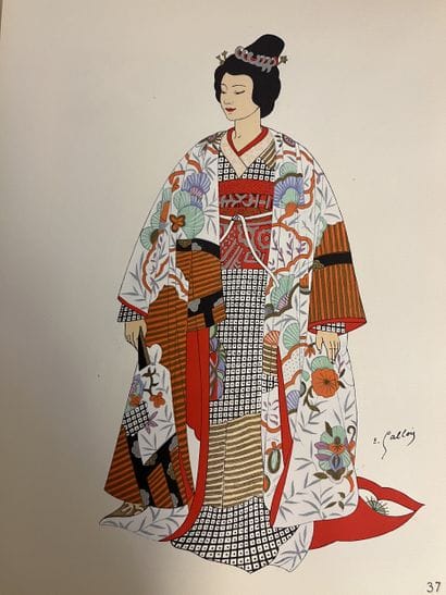 GALLOIS (Emile) - Costumes Japonais et indonésien....