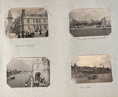PHOTOGRAPHIE. Exposition de 1900. PARIS....