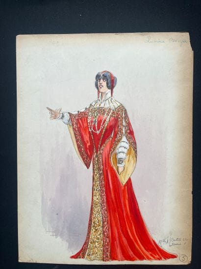 CHARLES BÉTOUT (1869–1945). Dessinateur et...