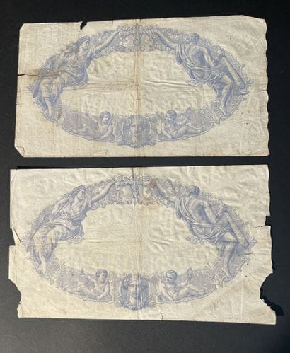 Billets de Banque. France. Ensemble de 2...