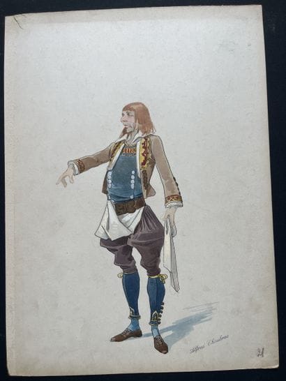 CHOUBRAC, Alfred (1853–1902). French painter,...