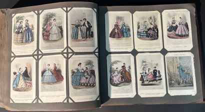 Important album de cartes postales sur la...