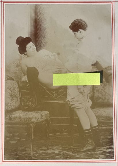 CURIOSA. Album «L' Amour à travers la serrure»...