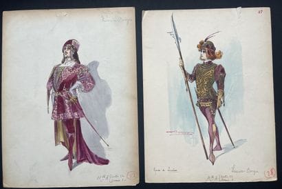 CHARLES BÉTOUT (1869–1945). Dessinateur et...