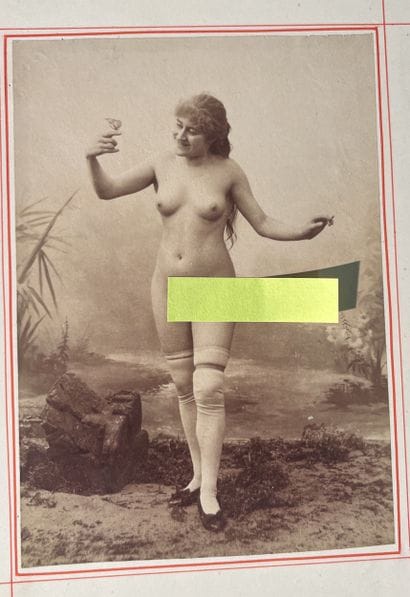 CURIOSA. Album «L' Amour à travers la serrure»...