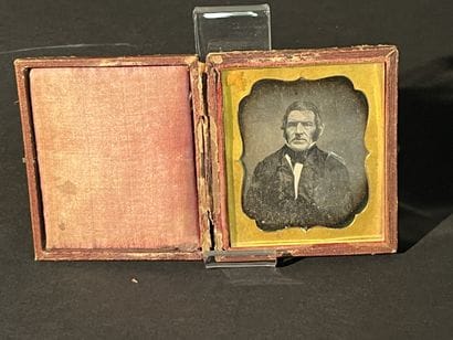 Daguerréotype vers 1840-1845. 