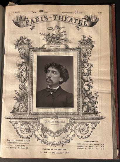 PHOTOGRAPHIE - PARIS-THEATRE. Paris-Théâtre...
