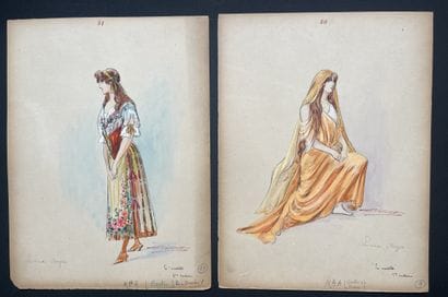 CHARLES BÉTOUT (1869–1945). Dessinateur et...