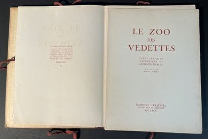 BASTIA, Georges, *Le zoo des vedettes*, original...