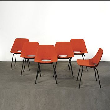 Pierre GUARICHE (1926-1995)

Série de 6 chaises...