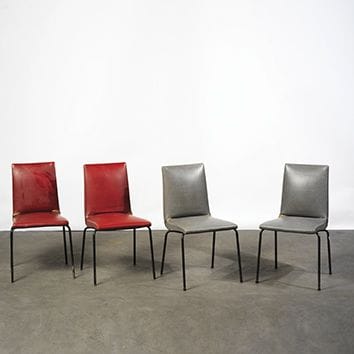 Pierre PAULIN (1927-2009)

Série de 4 chaises...