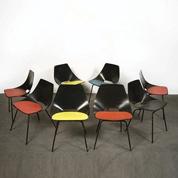 Pierre GUARICHE (1926-1995)

Série de 8 chaises...