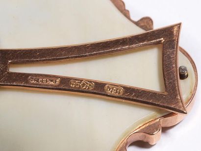 FABERGE
Paire de cadres photographiques en...
