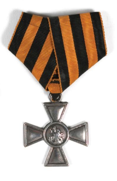 LOT DE 2 CROIX DE SAINT GEORGES en argent,...