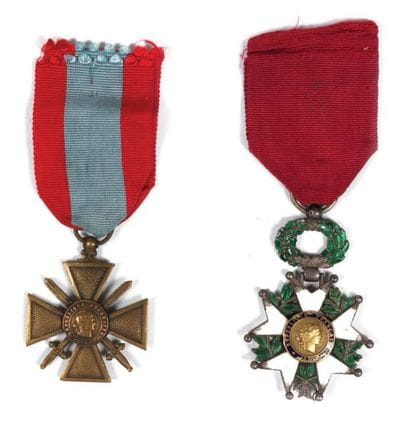 CROIX DE CHEVALIER DE LA LÉGION D'HONNEUR...