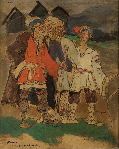 CONSTANTIN ALEKSEÏEVICH KOROVINE (1861-1939)
Projet...