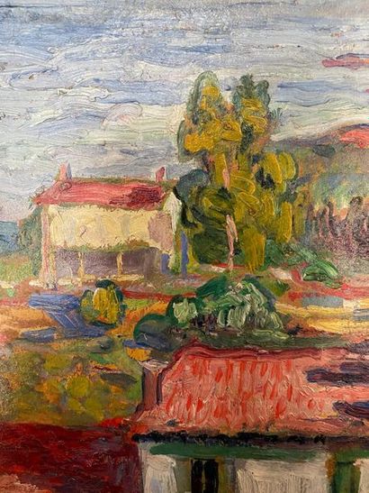 Jean PESKÉ (1870-1949)

Village de bord de...