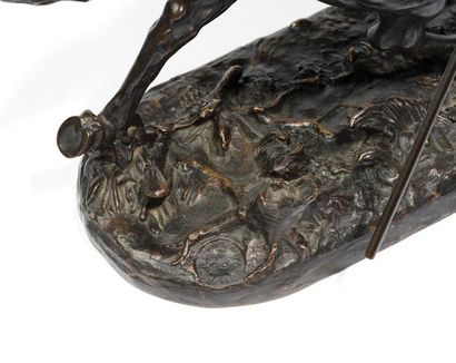 Eugène LANCERAY (1848-1886)

Cosaque chargeant
Bronze...