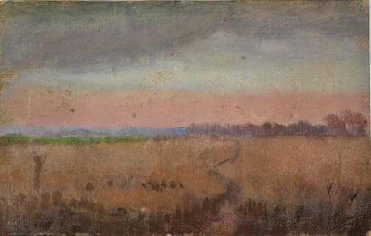 JAN STANISLAWSKI (1860-1907) ATTRIBUÉ À

Paysage
Huile...