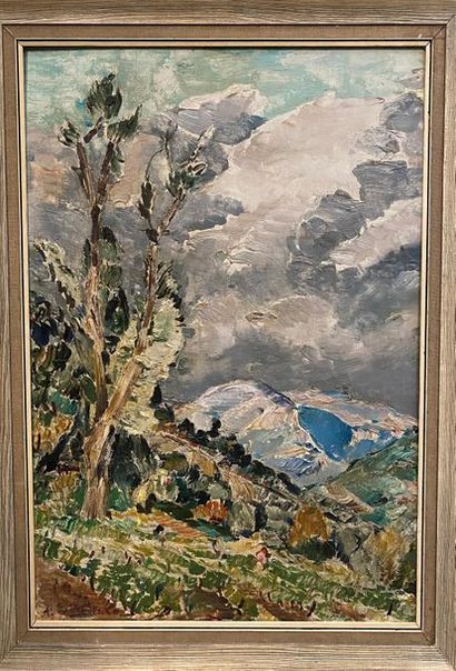 Alexis GRITCHENKO (1883-1977)

Vue de Biot
Huile...