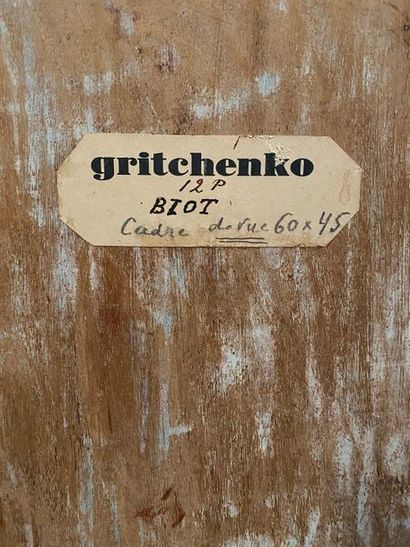 Alexis GRITCHENKO (1883-1977)

Vue de Biot
Huile...