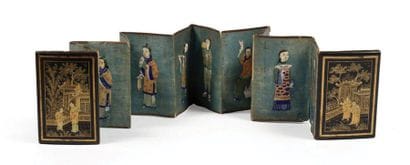 CHINE, Canton - XIXe siècle
Petit livre en...