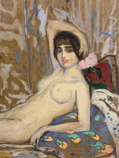 Serge FERAT (1881-1958)

Odalisque
Gouache...