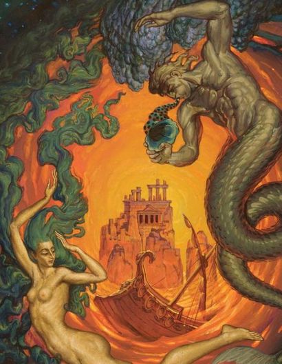 NIKOLAI KALMAKOV (1873-1955)

Sujet mystique...