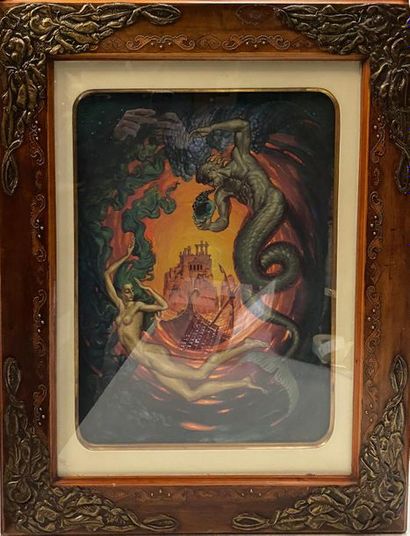 NIKOLAI KALMAKOV (1873-1955)

Sujet mystique...