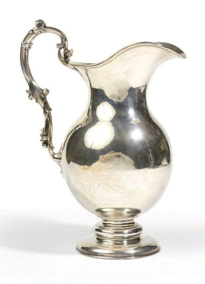 GRAND BROC À EAU en argent 84 zolotniks (875...