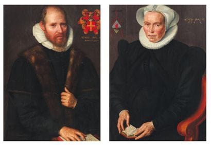 ATTRIBUÉ À JAN CLAESZ (ENKHUISEN 1565/75-1618/19)
Portrait...