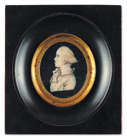 ECOLE FRANÇAISE VERS 1790
Portrait d'homme...