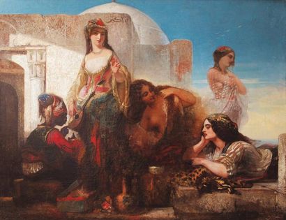 ANATOLE DE BEAULIEU (1819-1884)
La délaissée,...