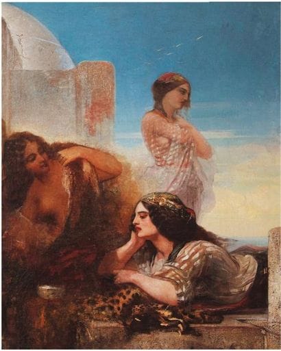 ANATOLE DE BEAULIEU (1819-1884)
La délaissée,...