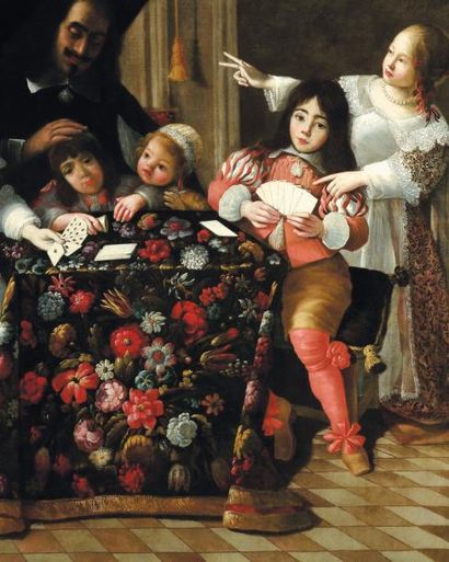 ATTRIBUÉ À GONZALES COQUES (1614-1684)
Le...