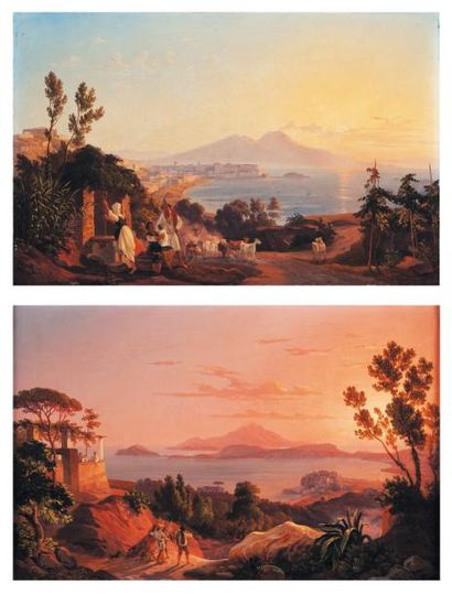 CARL WILHELM GÖTZLOFF (DRESDE 1799 - NAPLES...