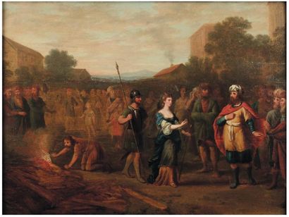 ATTRIBUÉ À JAN PYNAS (1583-1631)
David et...