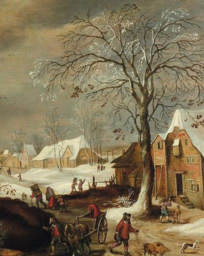 FRANS DE MOMPER (ANVERS 1603-1660)
Paysage...