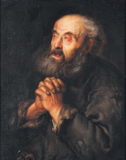 ATTRIBUÉ À ARTUS WOLFAERT (1581-1641)
Saint...