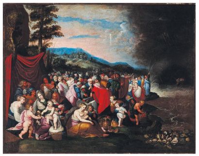 ÉCOLE FLAMANDE DU XVIIE SIÈCLE, ATELIER DE...