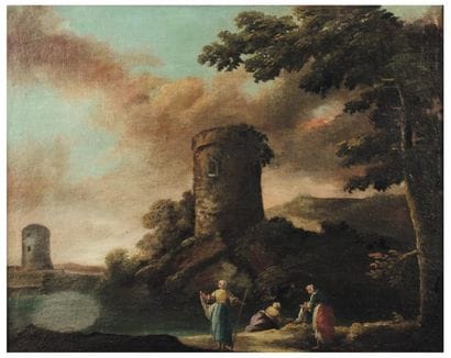 ECOLE FRANÇAISE VERS 1800, SUIVEUR DE CLAUDE...