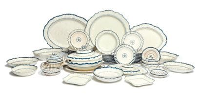 WEDGWOOD
Partie de service en faïence fine...