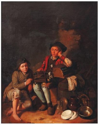 ECOLE FRANCAISE DE LA FIN DU XVIIIE SIÈCLE,...