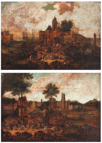 PIETER CASTEELS II (ACTIF À ANVERS EN 1673-1674)
Vue...