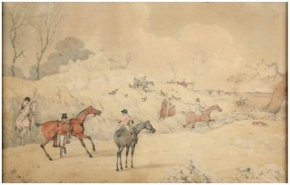 HENRI ALKEN (1785-1851)
Chasse au renard...