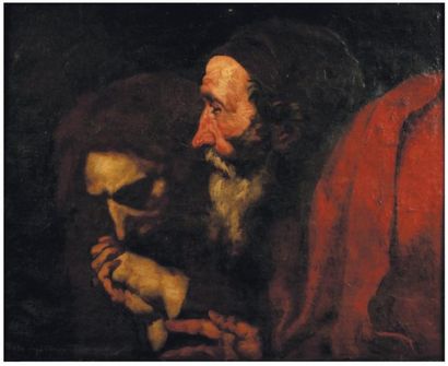 D'APRÈS JOSÉ DE RIBERA
Hommes à la prière...