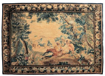 Scène Pastorale Manufacture Royale d'Aubusson....
