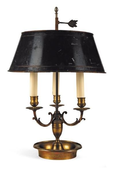 Lampe bouillotte XIXe siècle. H_50 cm