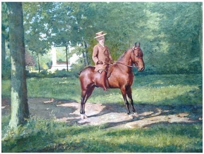 FRANS SIMONS (1855-1919)
Jeune homme sur...