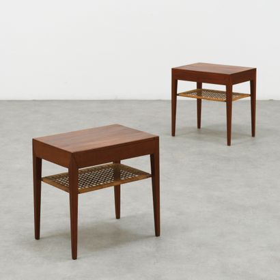 SEVERIN HANSEN JR. (1887-1964)
Paire de tables...